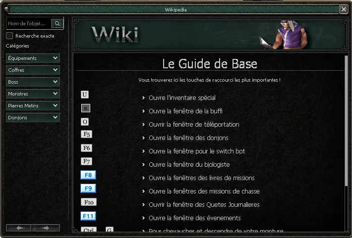 Wikipedia In-Game